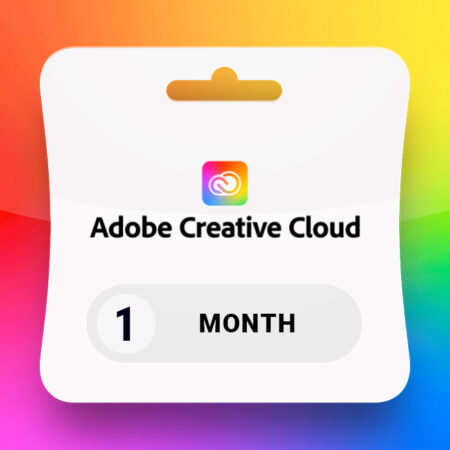 Adobe Creative Cloud Pro - 1 Month Subscription Key